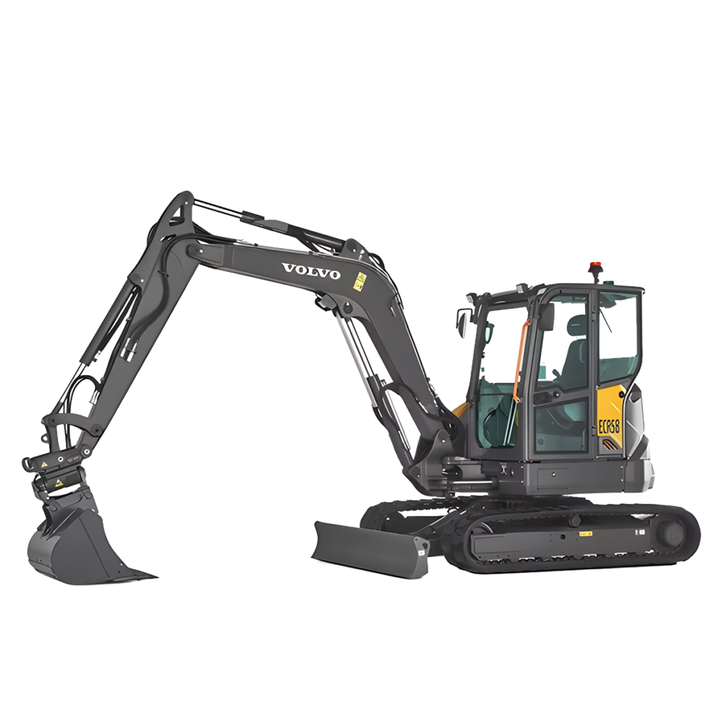 escavatore 58-60 quintali a noleggio