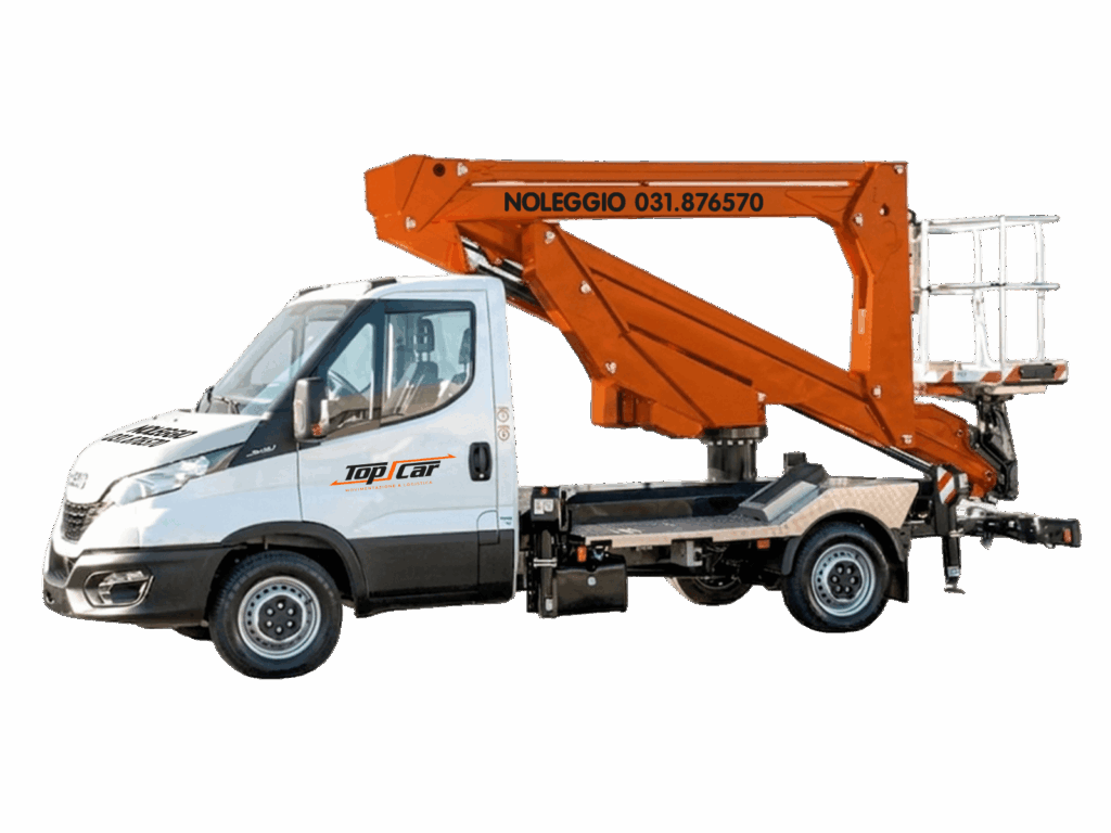 piattaforma autocarrata 24 metri a noleggio