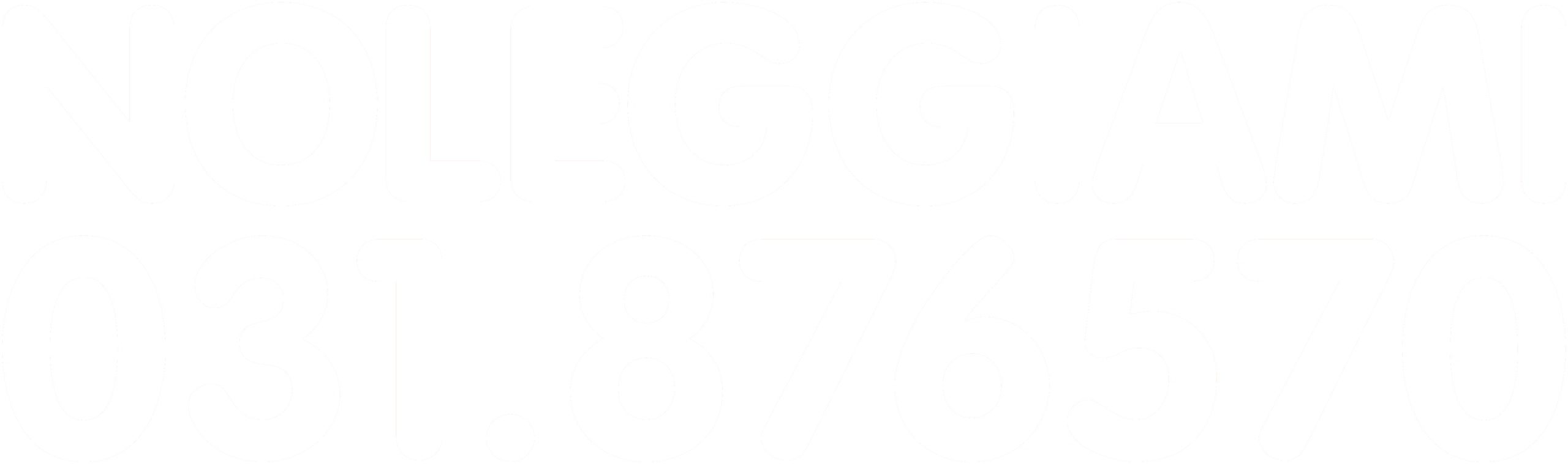 logo noleggiami bianco