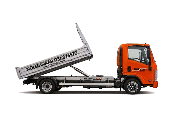 camion ribaltabile a noleggio